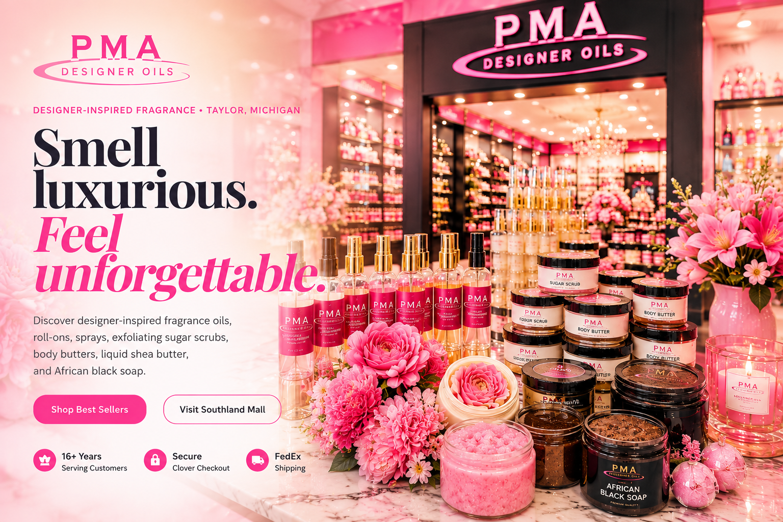 PMA Designer Oils
