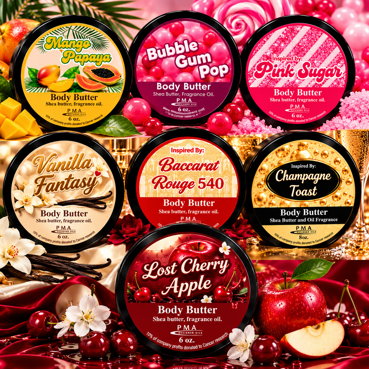 Body Butters Collection