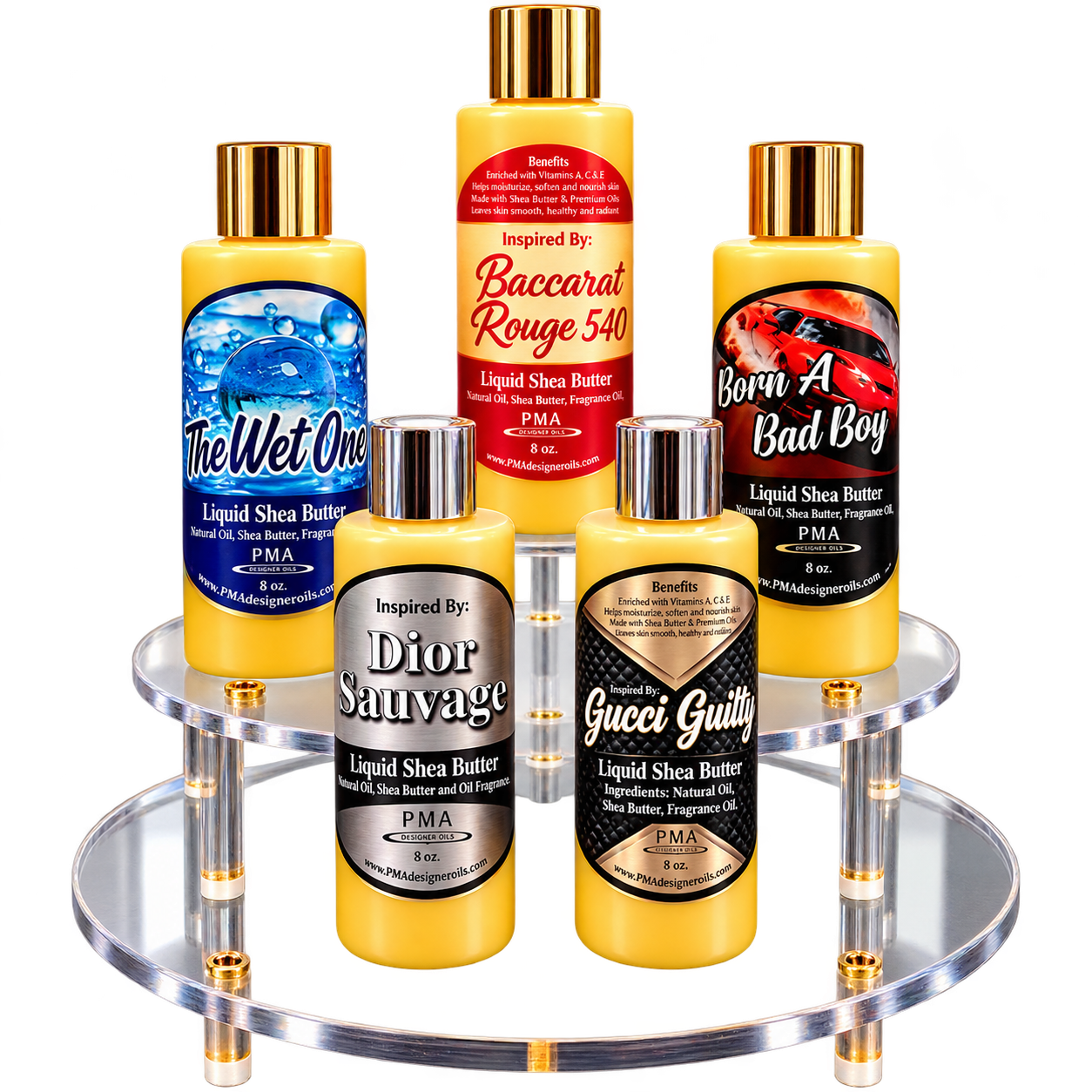 Men's Scented Liquid Shea Butters
