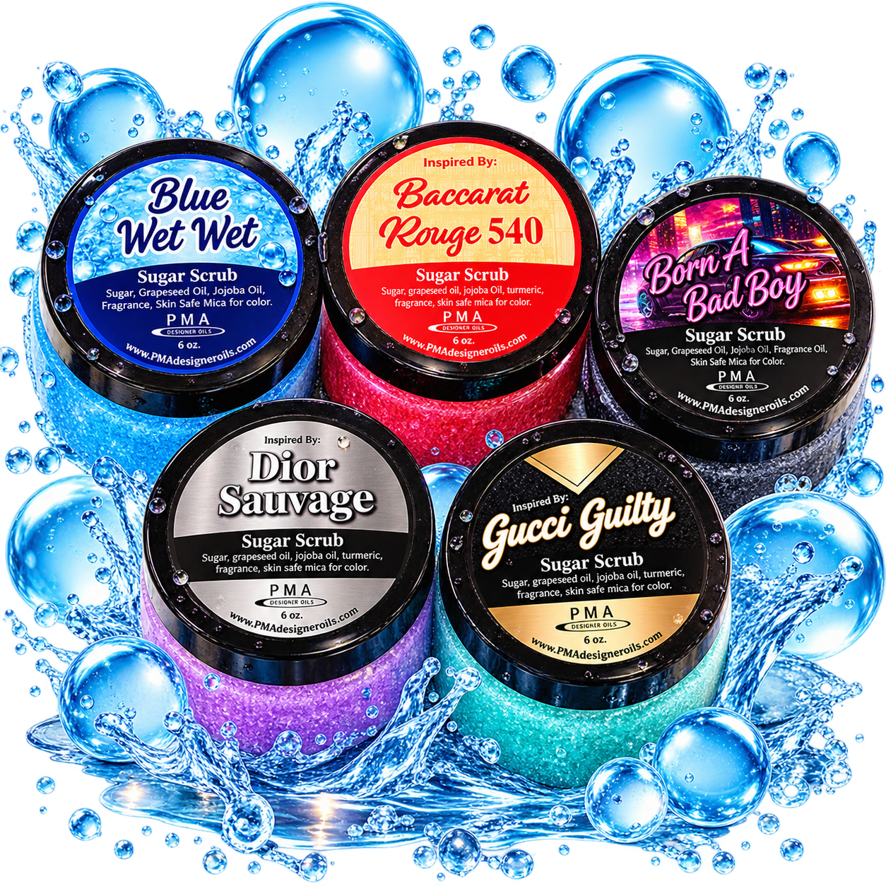 Men's Sugar Scrubs